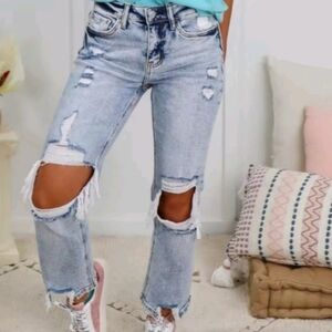 Lovervet jeans crop straight jean